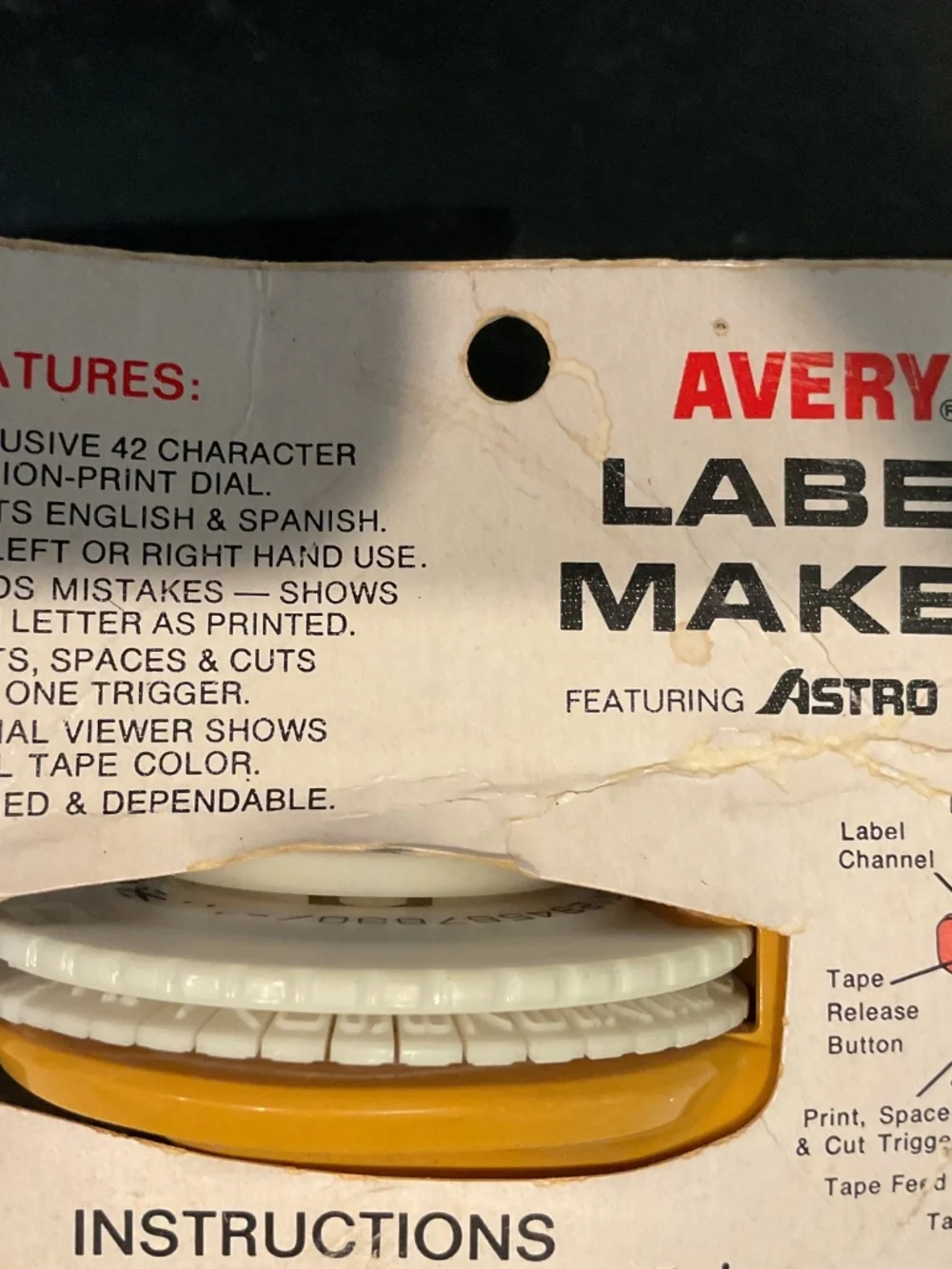 Manual Embossing Label Maker